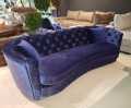 Диван Сандриго (Прямой, Велюр, Капитоне) фото